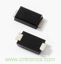 新品TVS二極管，封裝高度不足1.1毫米