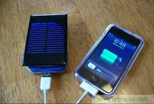 創意DIY：自制iPhone太陽能充電器