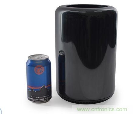全新Mac Pro真的非常小，這是與易拉罐的對比
