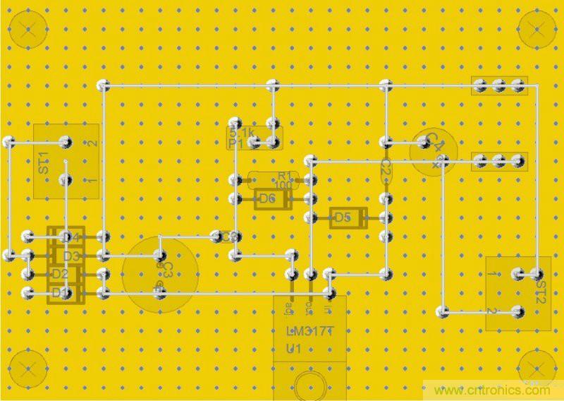網友分享：DIY一個LM317 可調穩壓電源