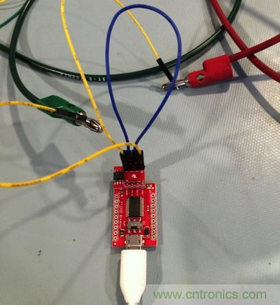  圖5：測試轉換器。