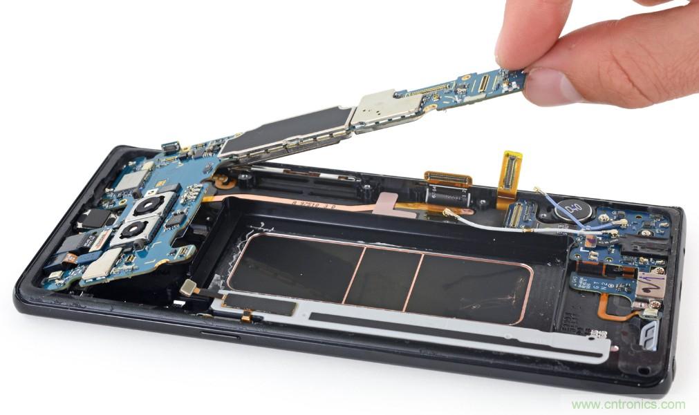 三星Note 8拆解，模塊化+分離式設計成趨勢？