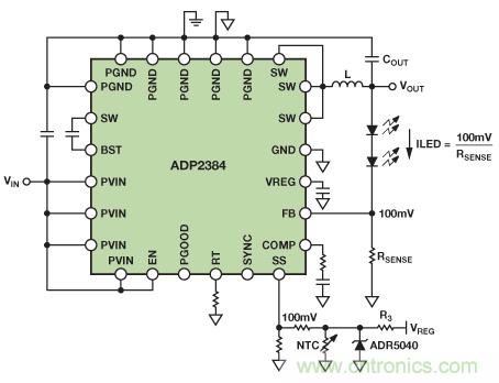 將降壓調(diào)節(jié)器轉換為智能可調(diào)光LED驅動器