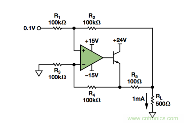 如何最大程度減少接地負載電流源誤差？
