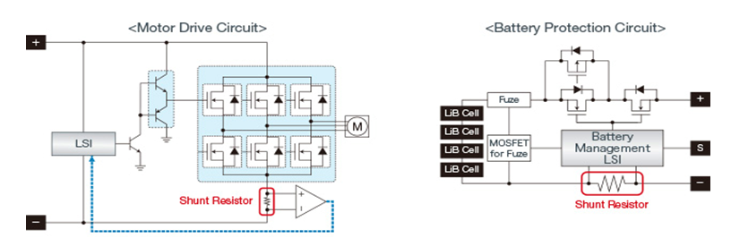 大功率、低阻值檢流電阻器的基礎與應用