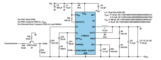 化“正”為“負”，一文讀懂如何從正電壓高效產生負電壓