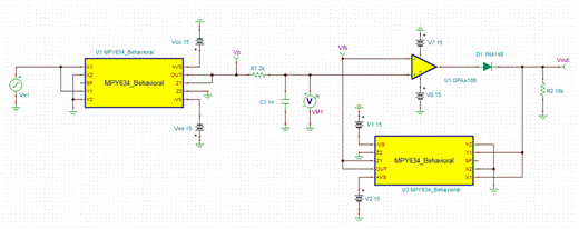 基于MPY634的有效值電路設(shè)計 基于MPY634的有效值電路設(shè)計